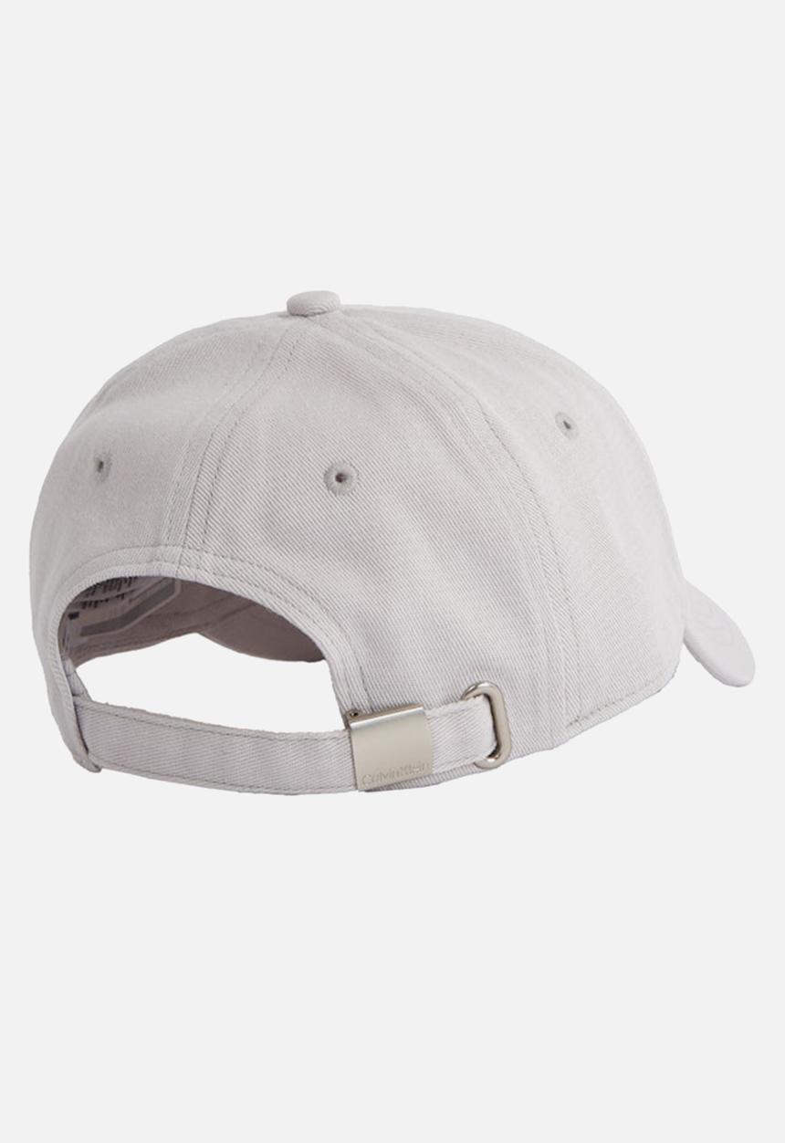 Calvin Klein - Embroidered monogram cap- quail