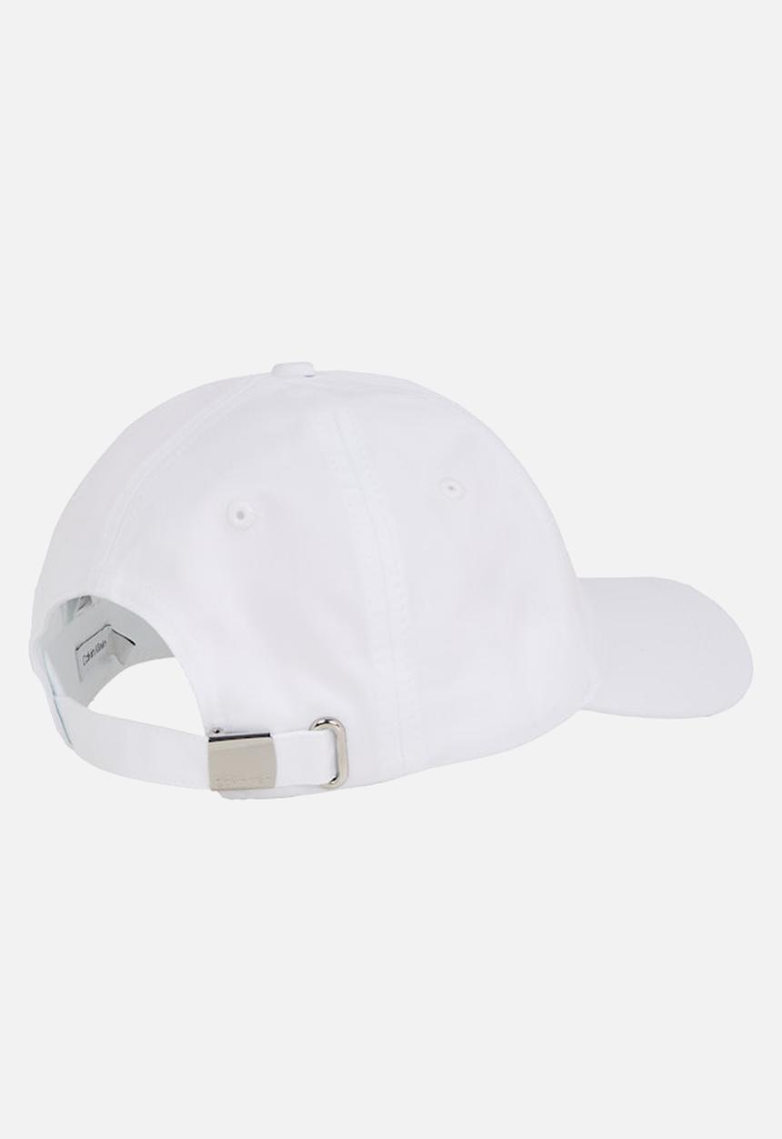 Calvin Klein - Ck must tpu logo cap- bright white