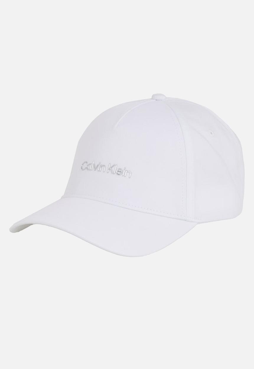 Calvin Klein - Ck must tpu logo cap- bright white