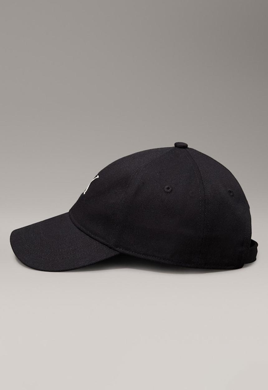 Calvin Klein - Embroidered monogram cap- na black