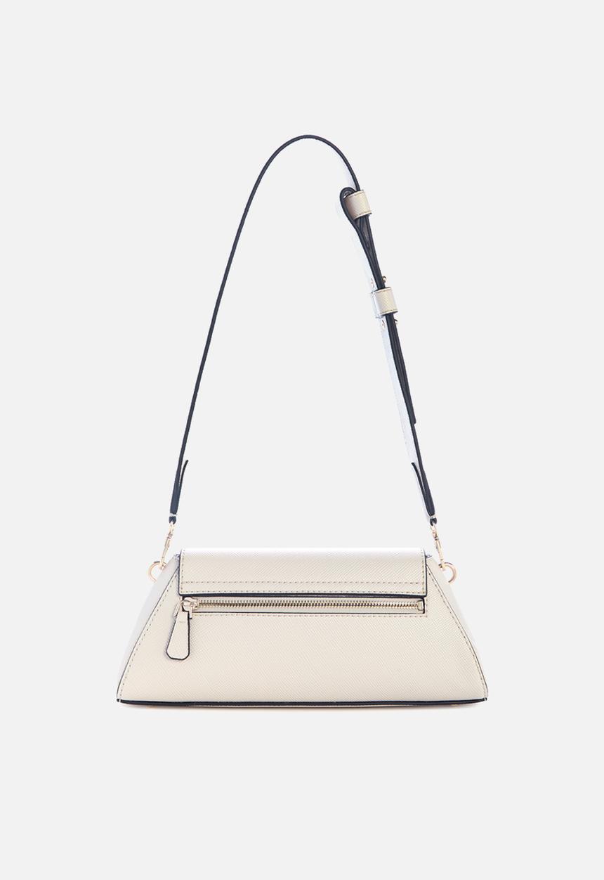 GUESS - Bolena flap shoulder bag - stone
