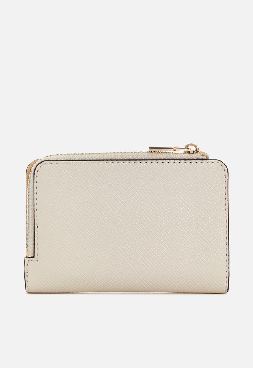 GUESS - Bolena slg zip arnd card case - beige