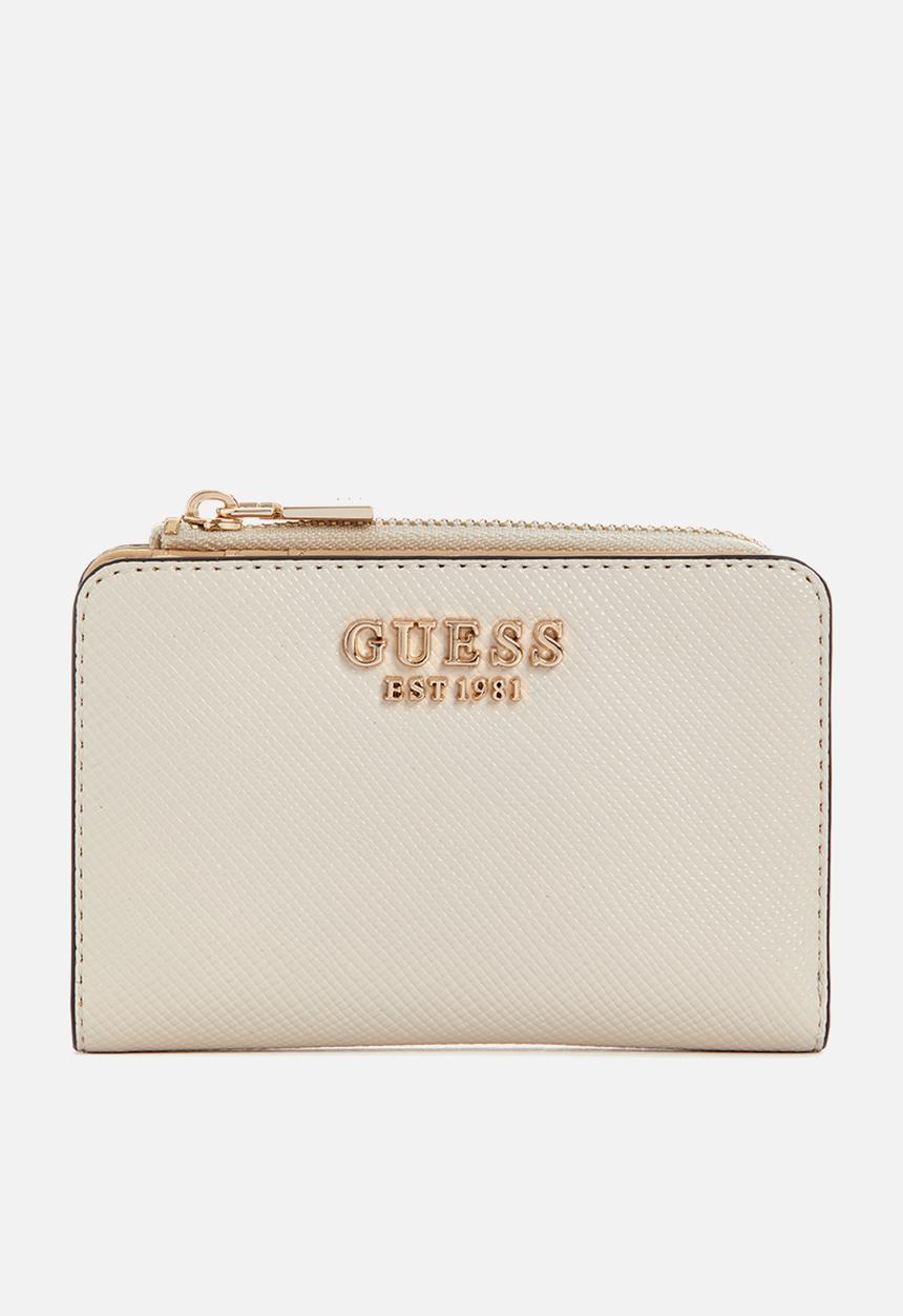 GUESS - Bolena slg zip arnd card case - beige