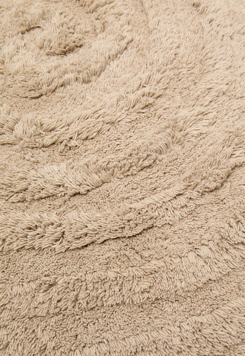 Bathroom Solutions - Swirl tufted bathmat - taupe