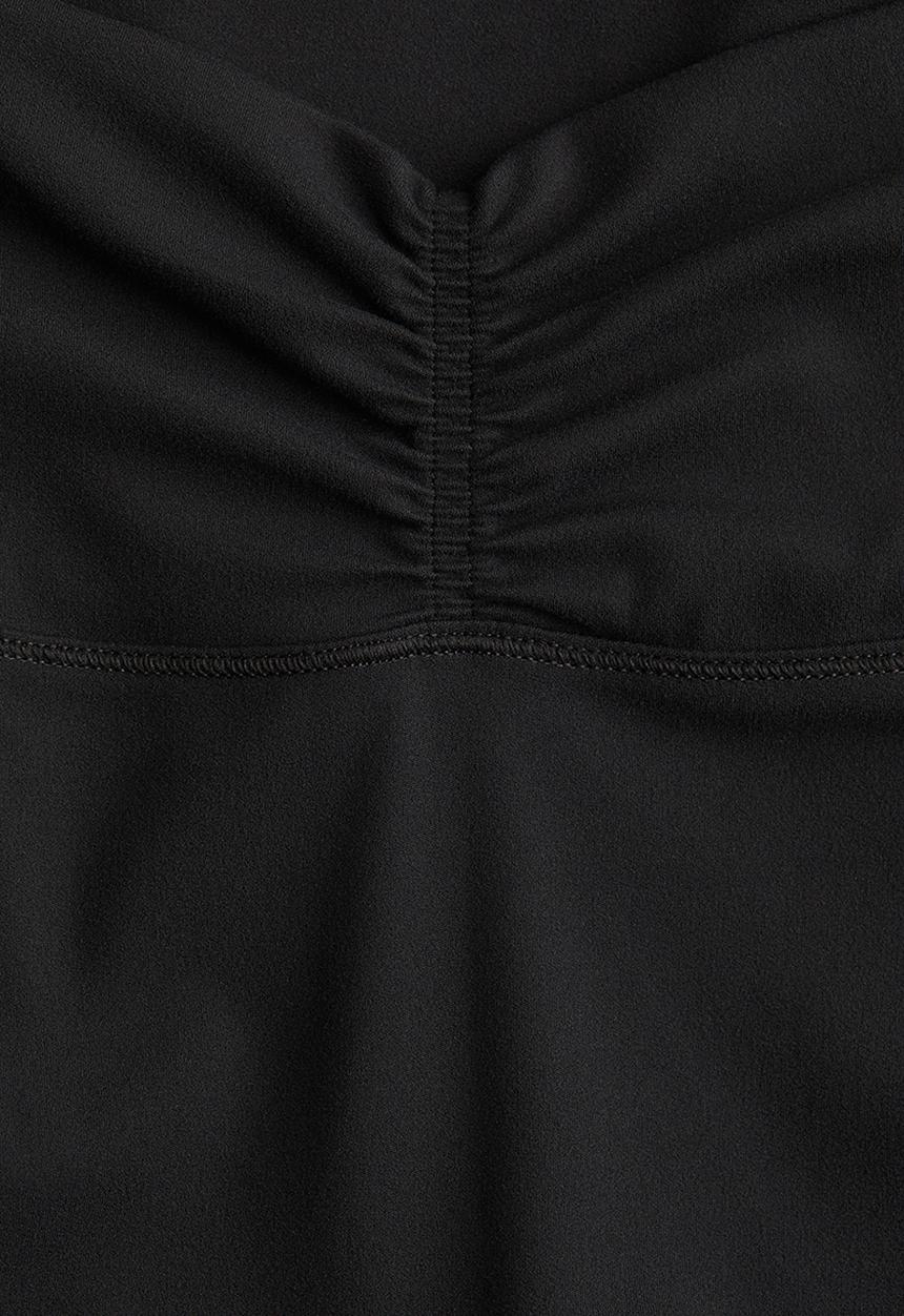 H&M - Flared yoga leggings with softmove™ lycra® - black
