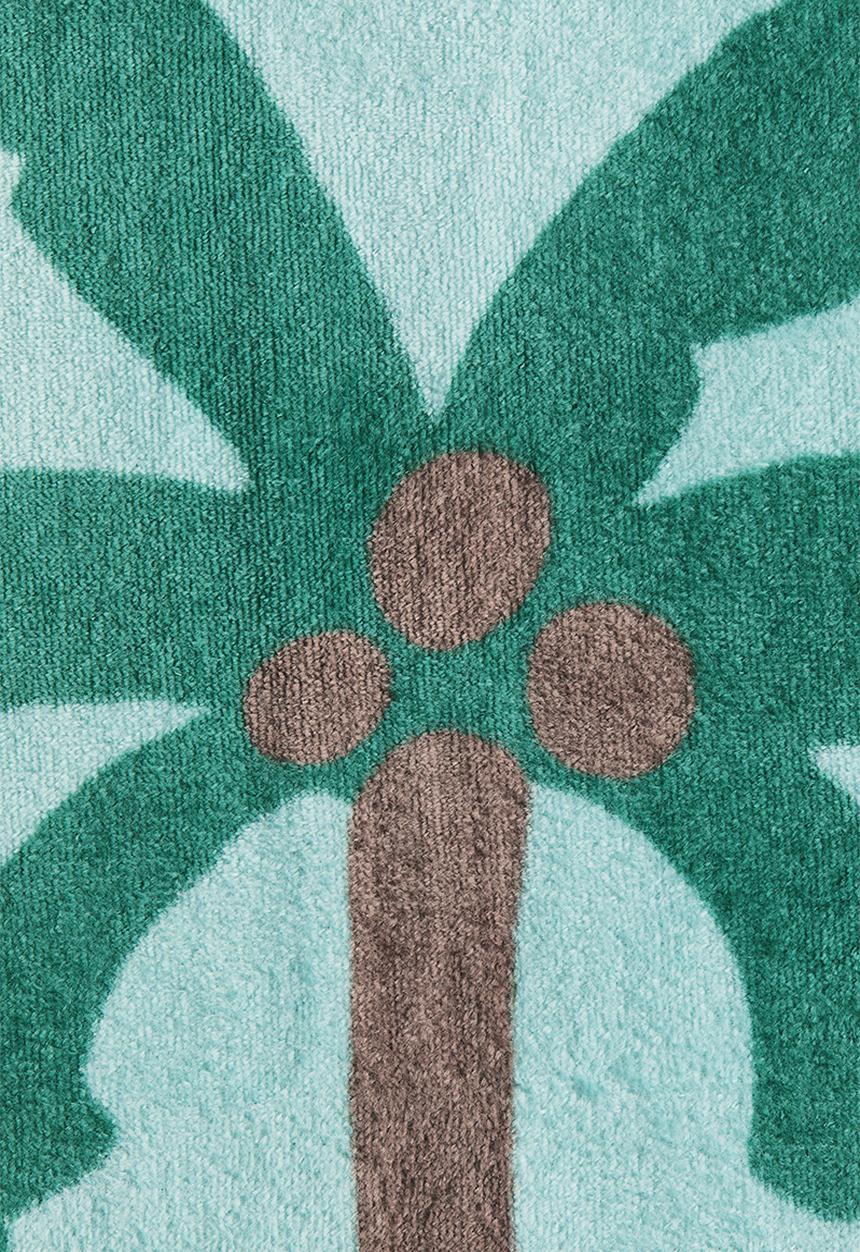 H&M - Patterned bath towel - turquoise vacay today