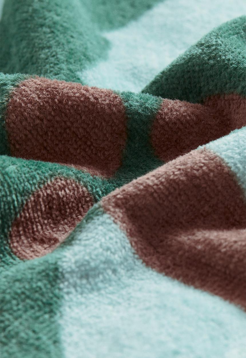 H&M - Patterned bath towel - turquoise vacay today