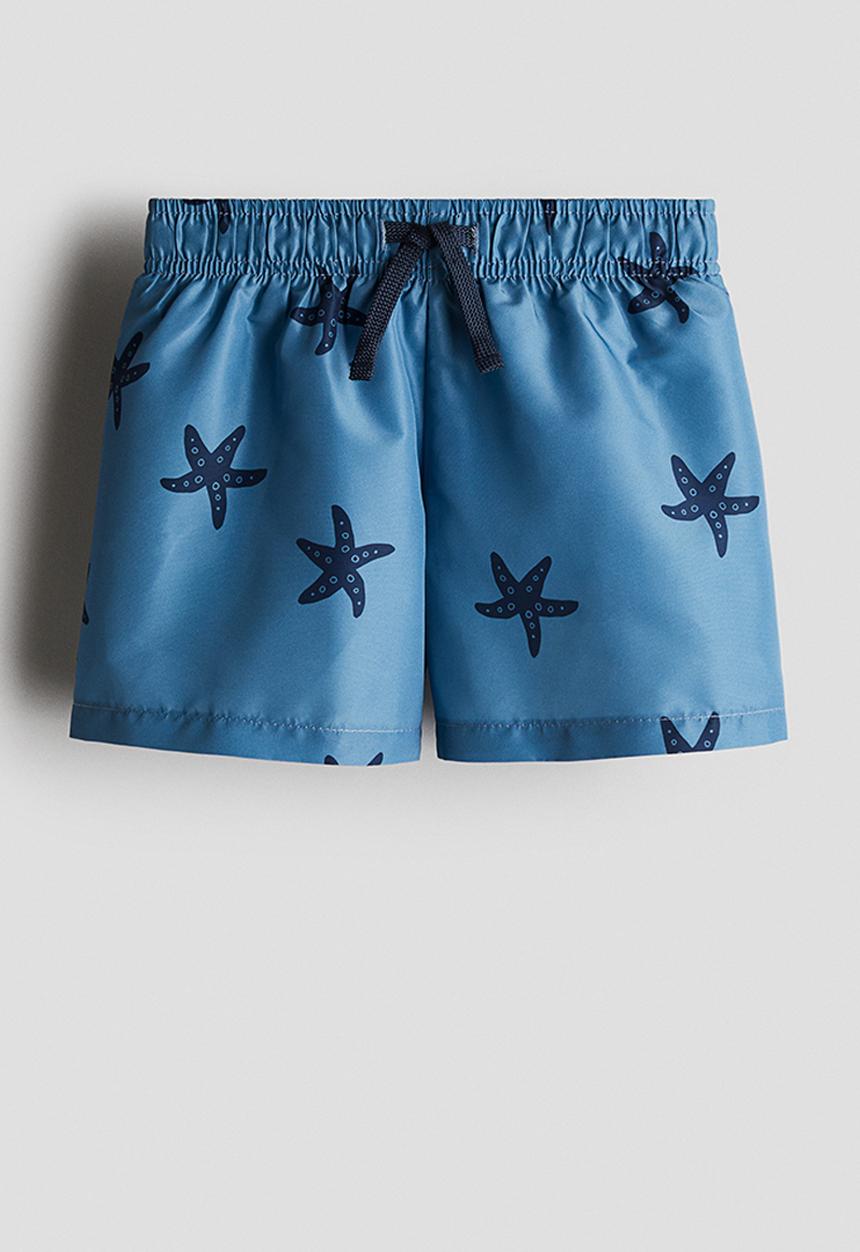 H&M - Printed swim shorts - blue/starfish