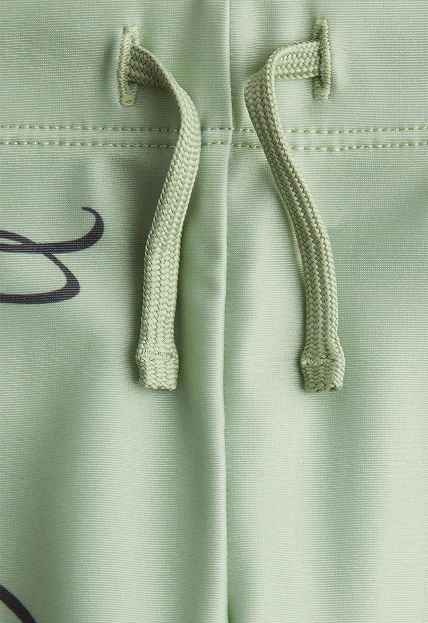 H&M - Printed swimming trunks - light green/spidey