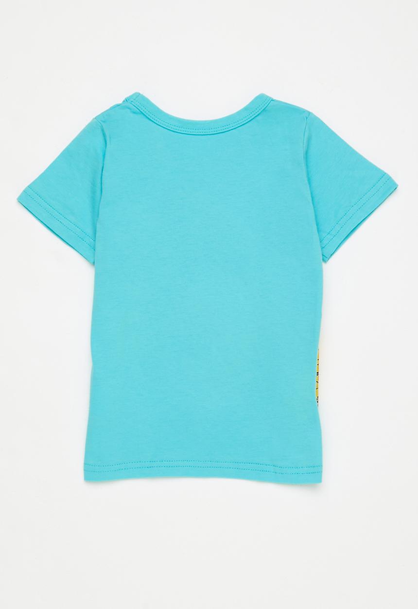 Pop Candy - 3 pack graphic tees - blue/aqua/red/multi