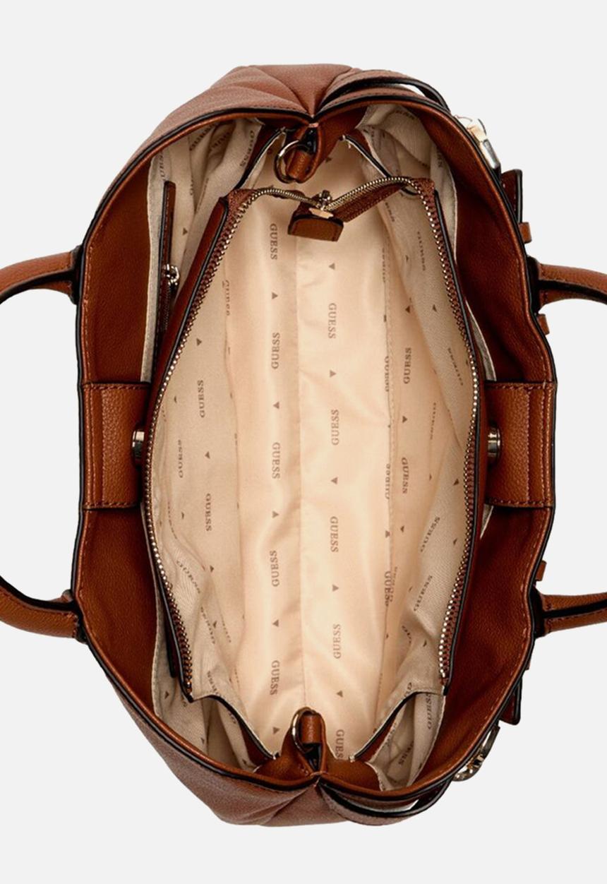 GUESS - Gregoria girlfriend satchel - brown
