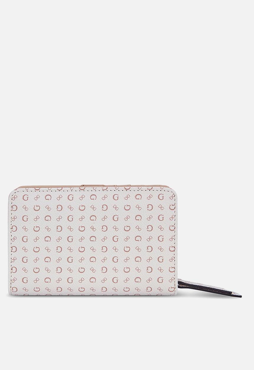 GUESS - Abbas slg french wallet - pink