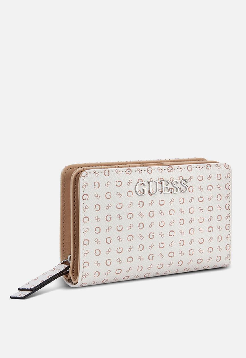 GUESS - Abbas slg french wallet - pink