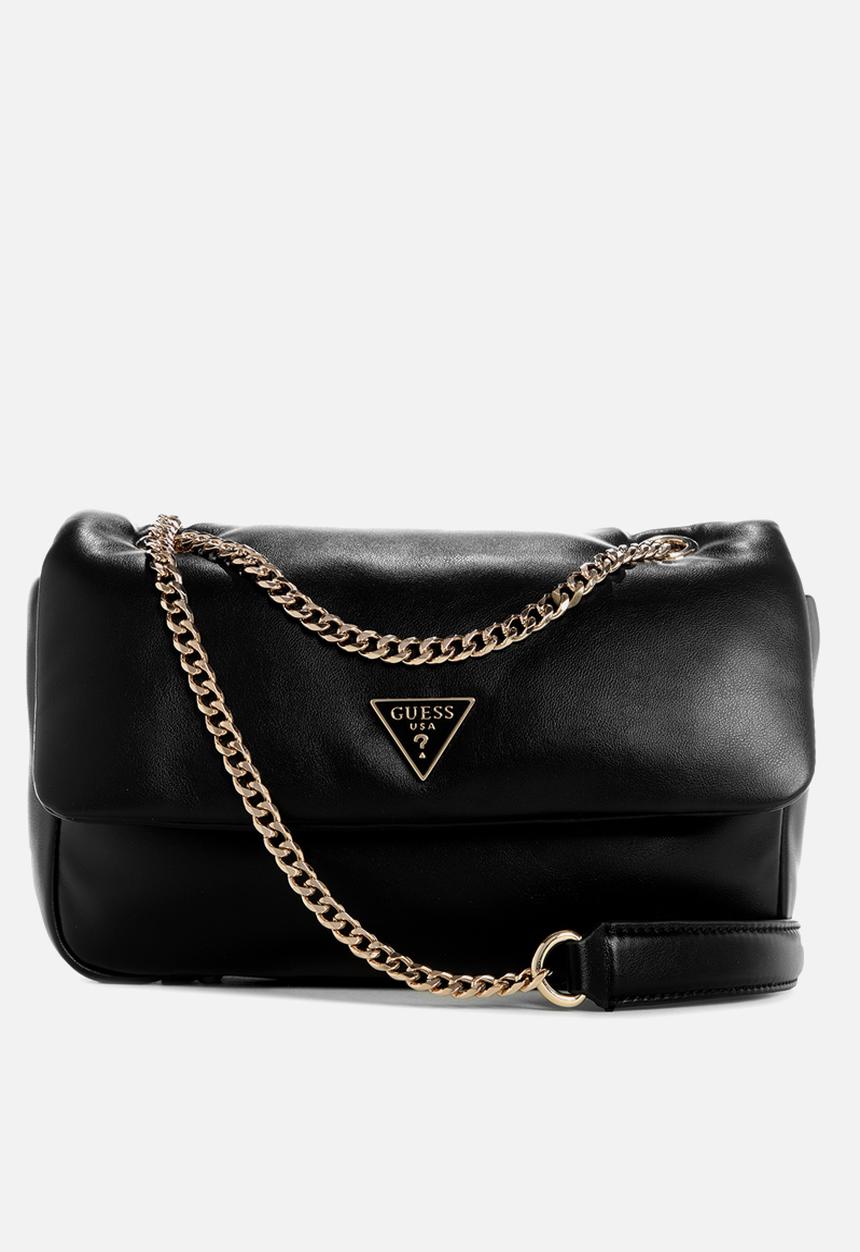 GUESS - Sunetra convertible crossbody flap - black