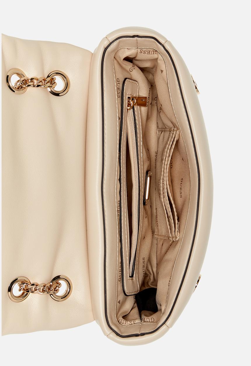 GUESS - Sunetra convertible crossbody flap - beige