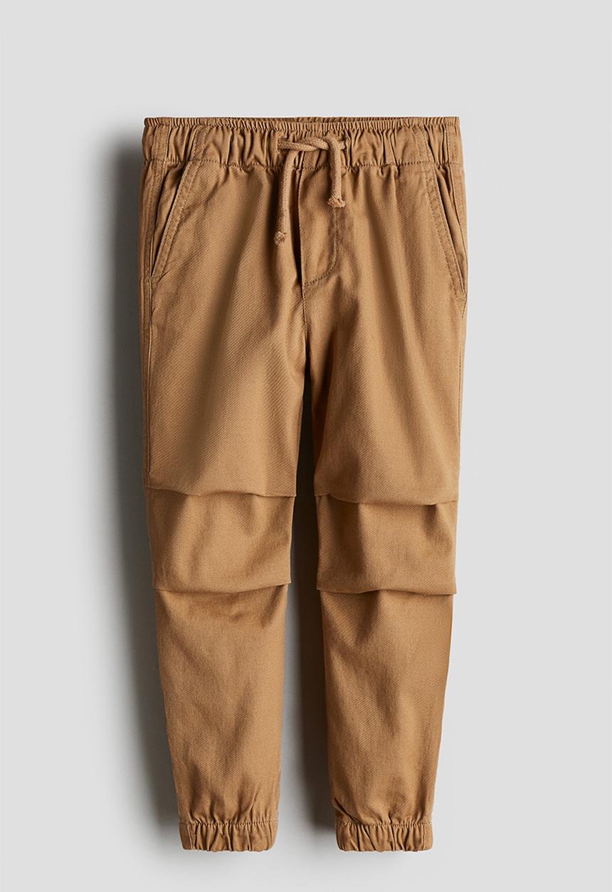 H&M - Twill joggers - dark beige