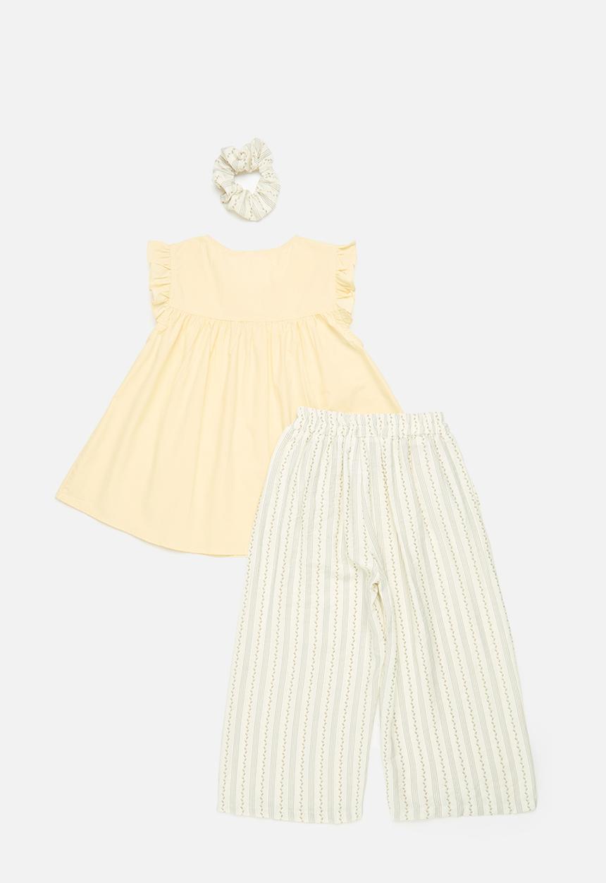 Pop Candy - Top & bottom set with scrunchie - multi 