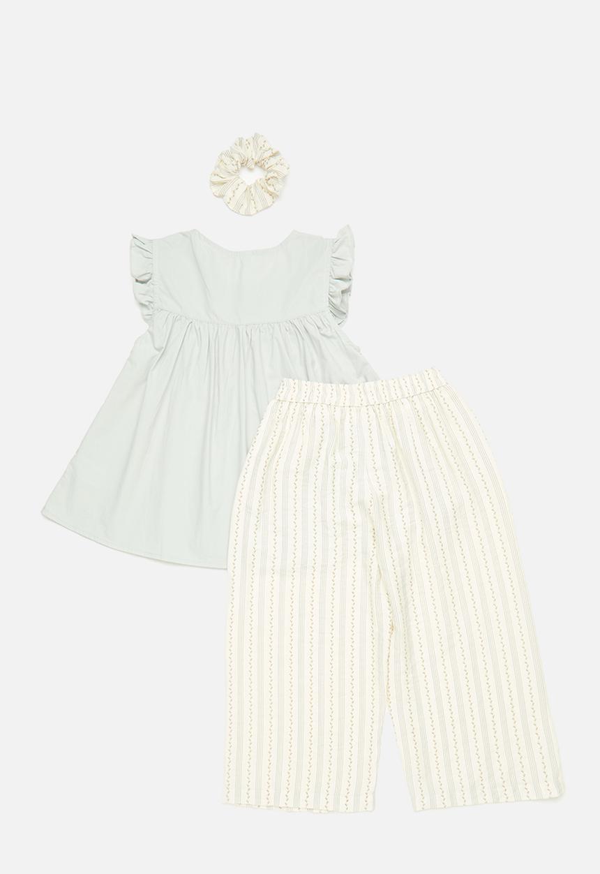 Pop Candy - Top & bottom set with scrunchie - multi 