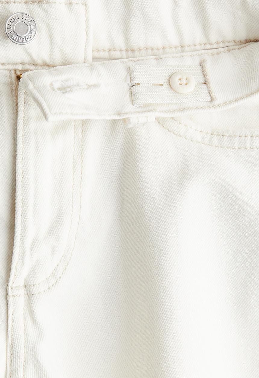 H&M - Denim shorts - white