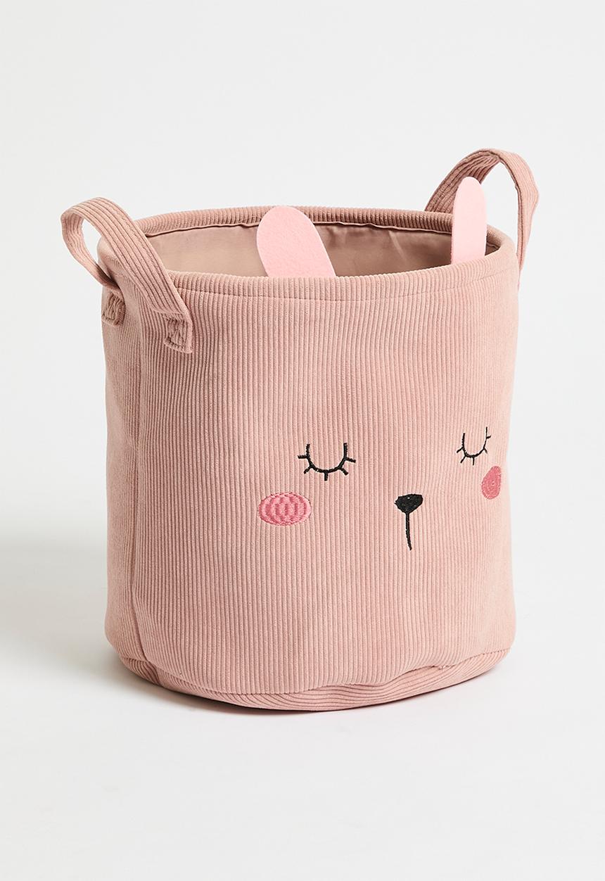 H&S - Cat storage basket set of 2 - Pink