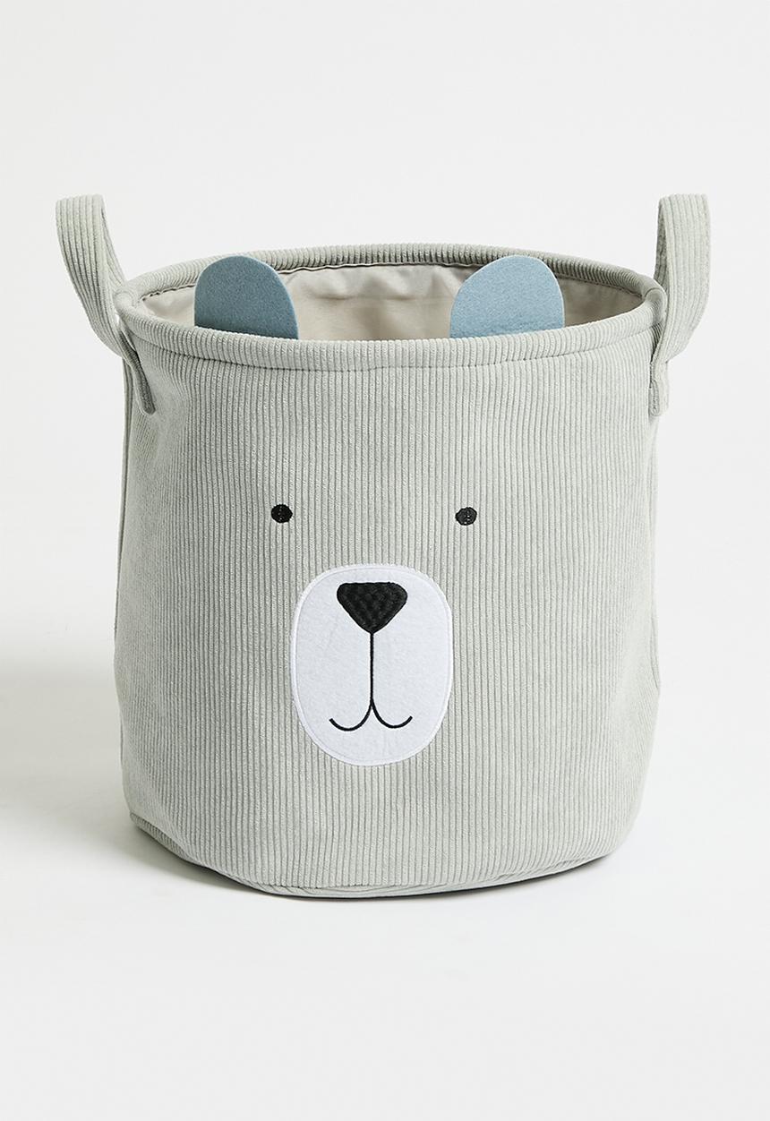H&S - Koala storage basket set of 2 - Grey