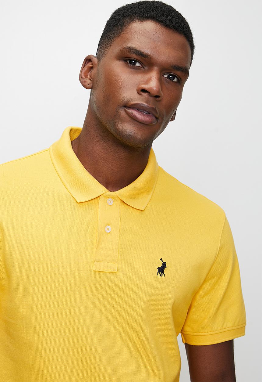POLO - Carter Essential Pique Ss Golfer - Mustard