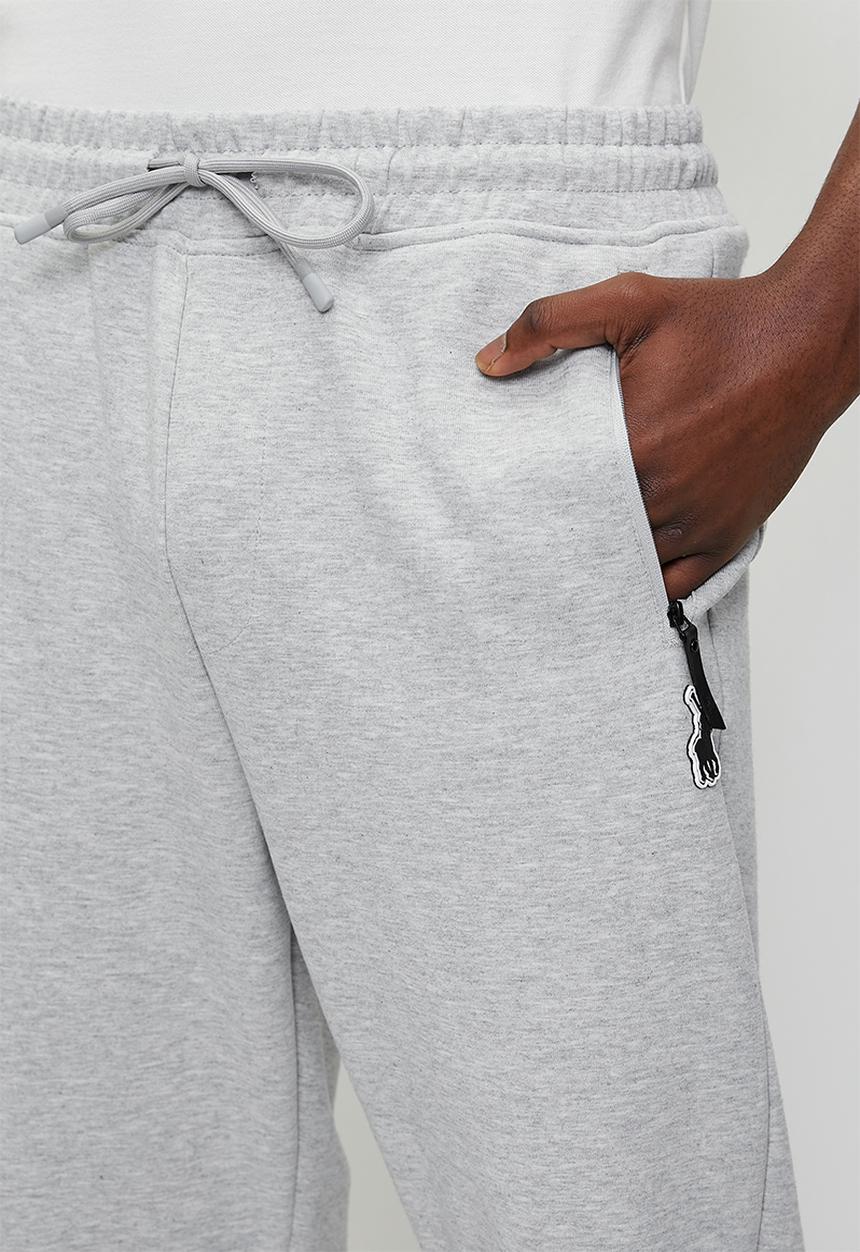 POLO - Men Sport Sweat Pants - Grey Melange