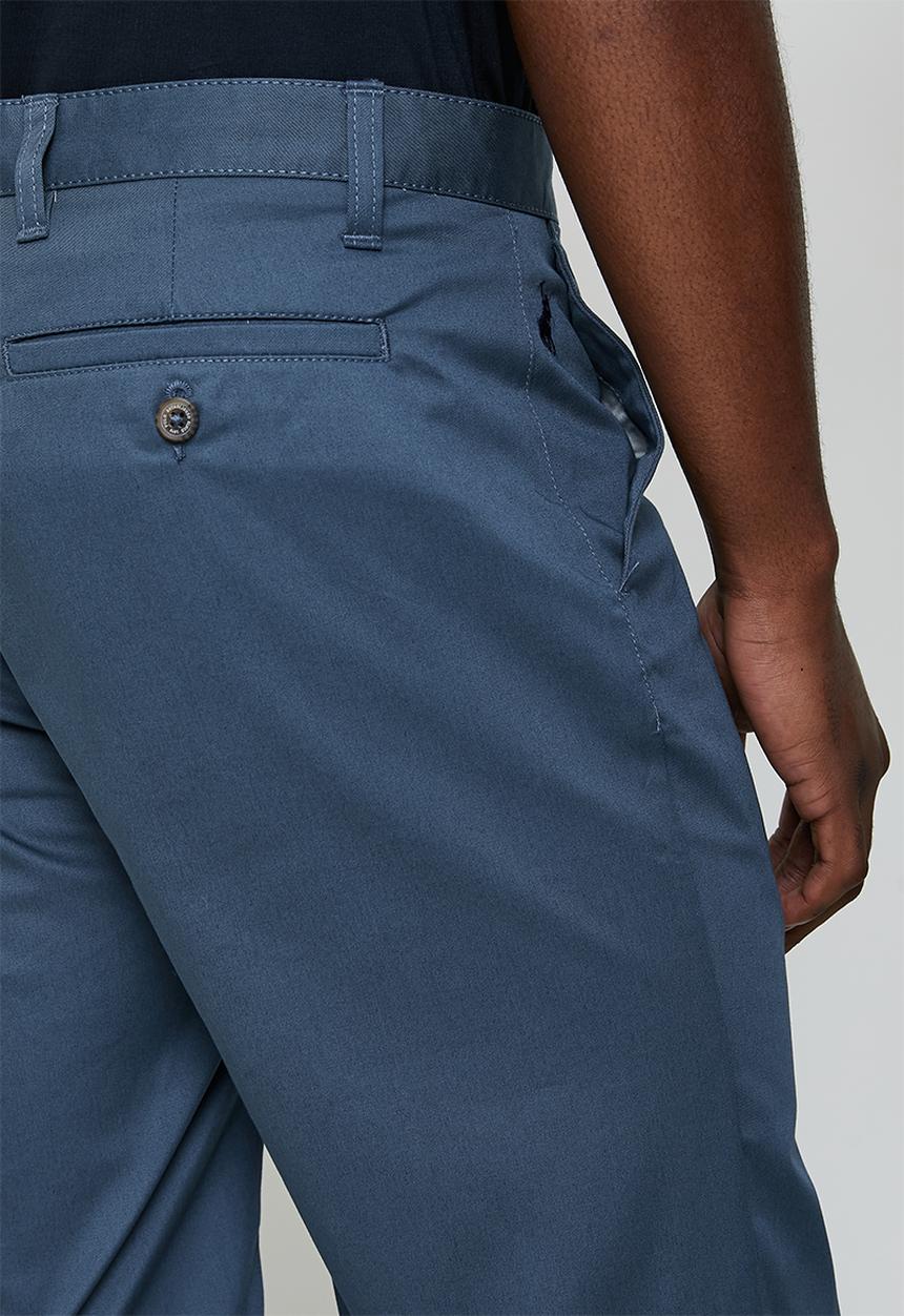 POLO - Ezra Essential Chino Short - Petrol Blue