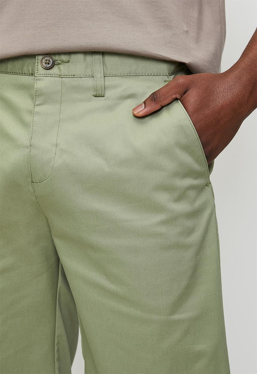 POLO - Ezra Essential Chino Short - Sage