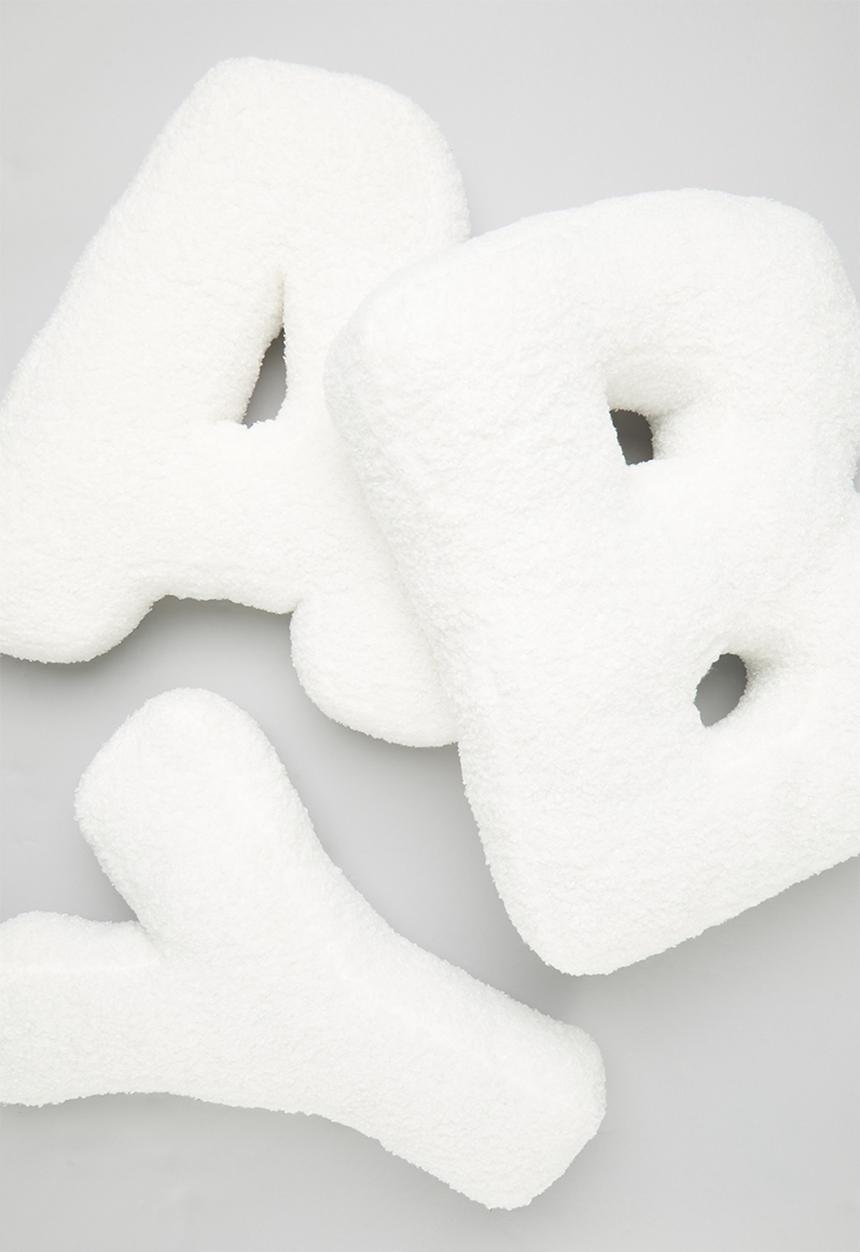 Pop Candy - A plush pillow - white