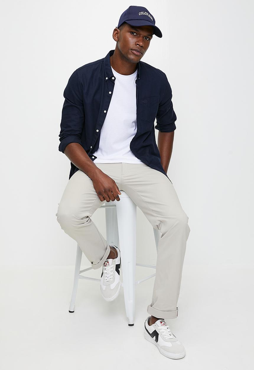 Ben Sherman - Slim Fit Stretch Chino - Stone
