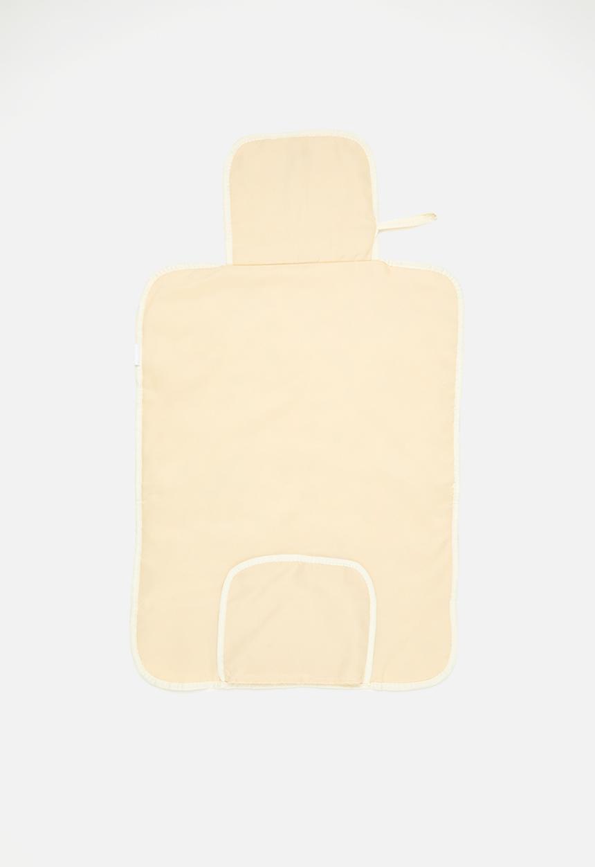 Pop Candy - Foldable nappy changing mat - ecru/floral