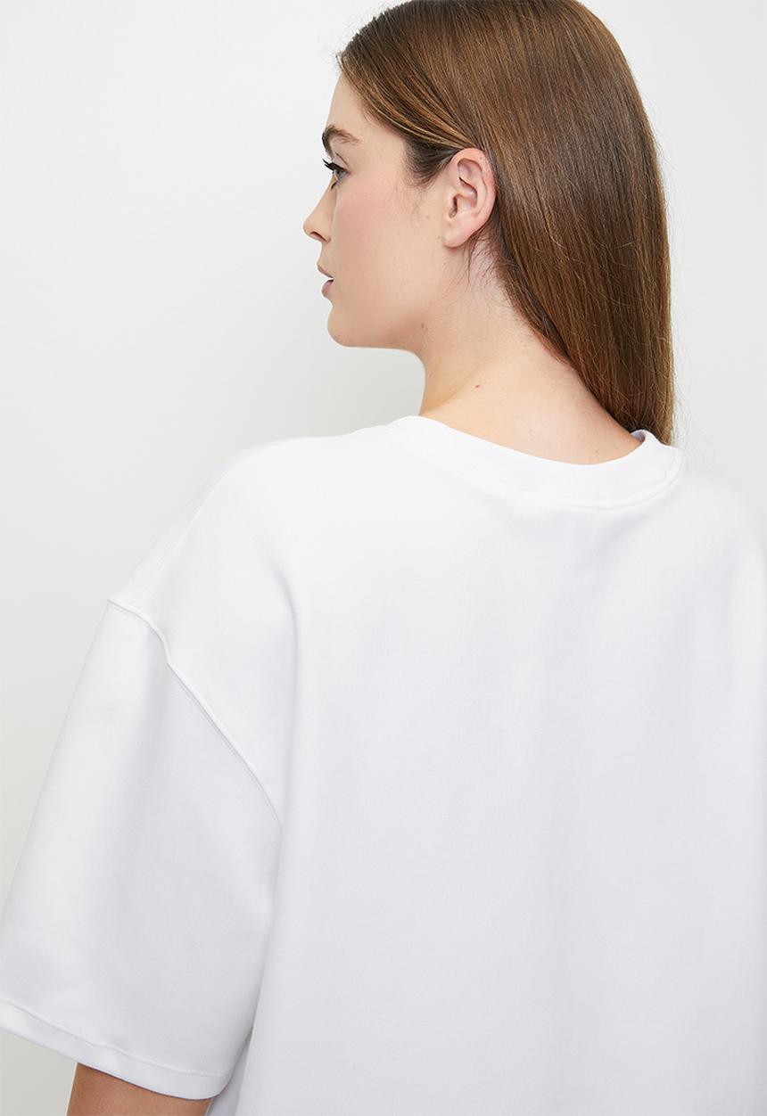 adidas Originals - Plus SPACER TRF TEE - white