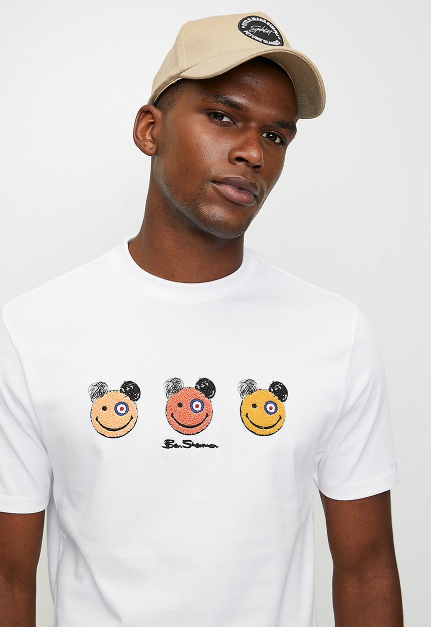 Ben Sherman - Happy Bears - White