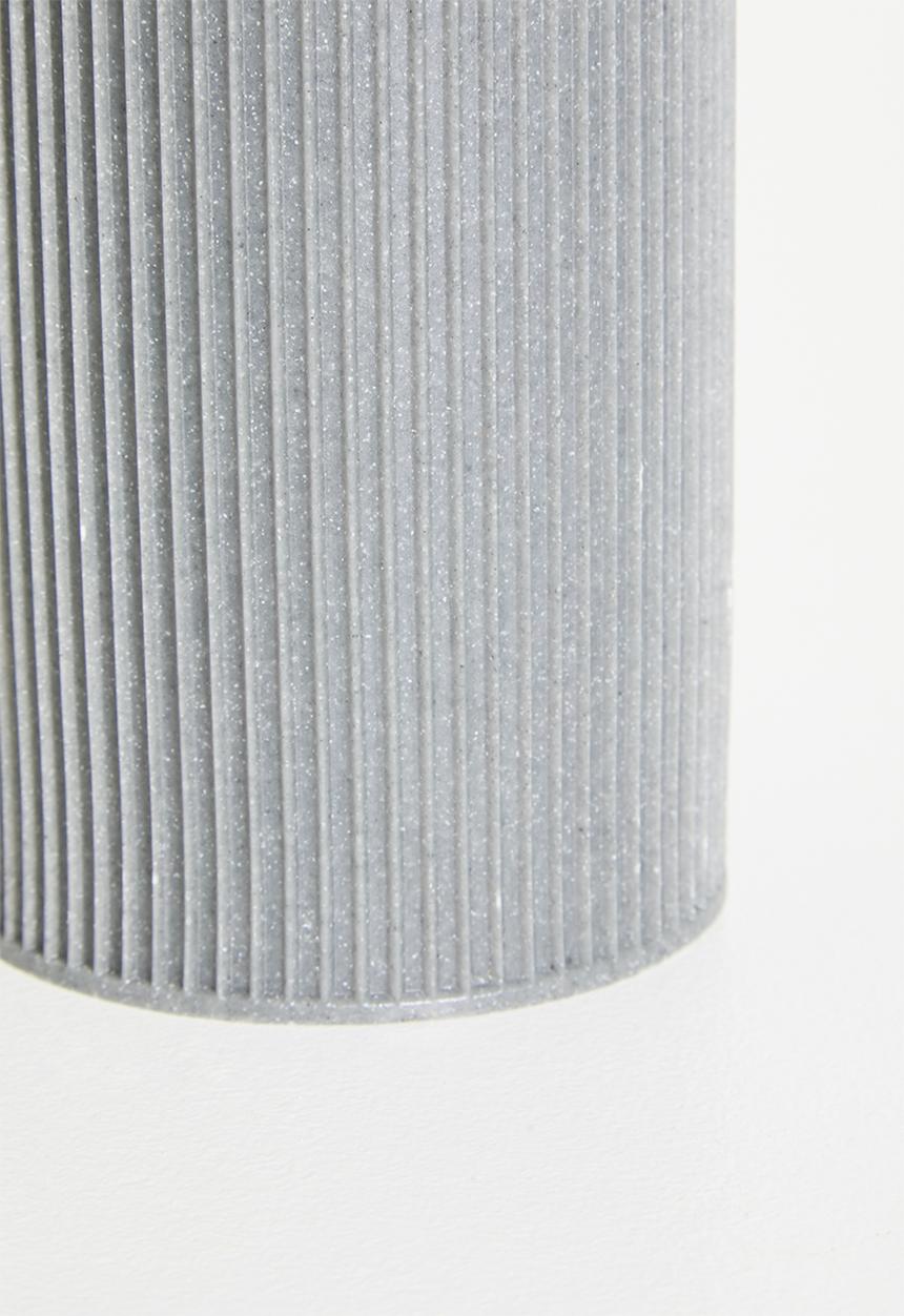 Bathroom Solutions - Ribbed dispenser - grey