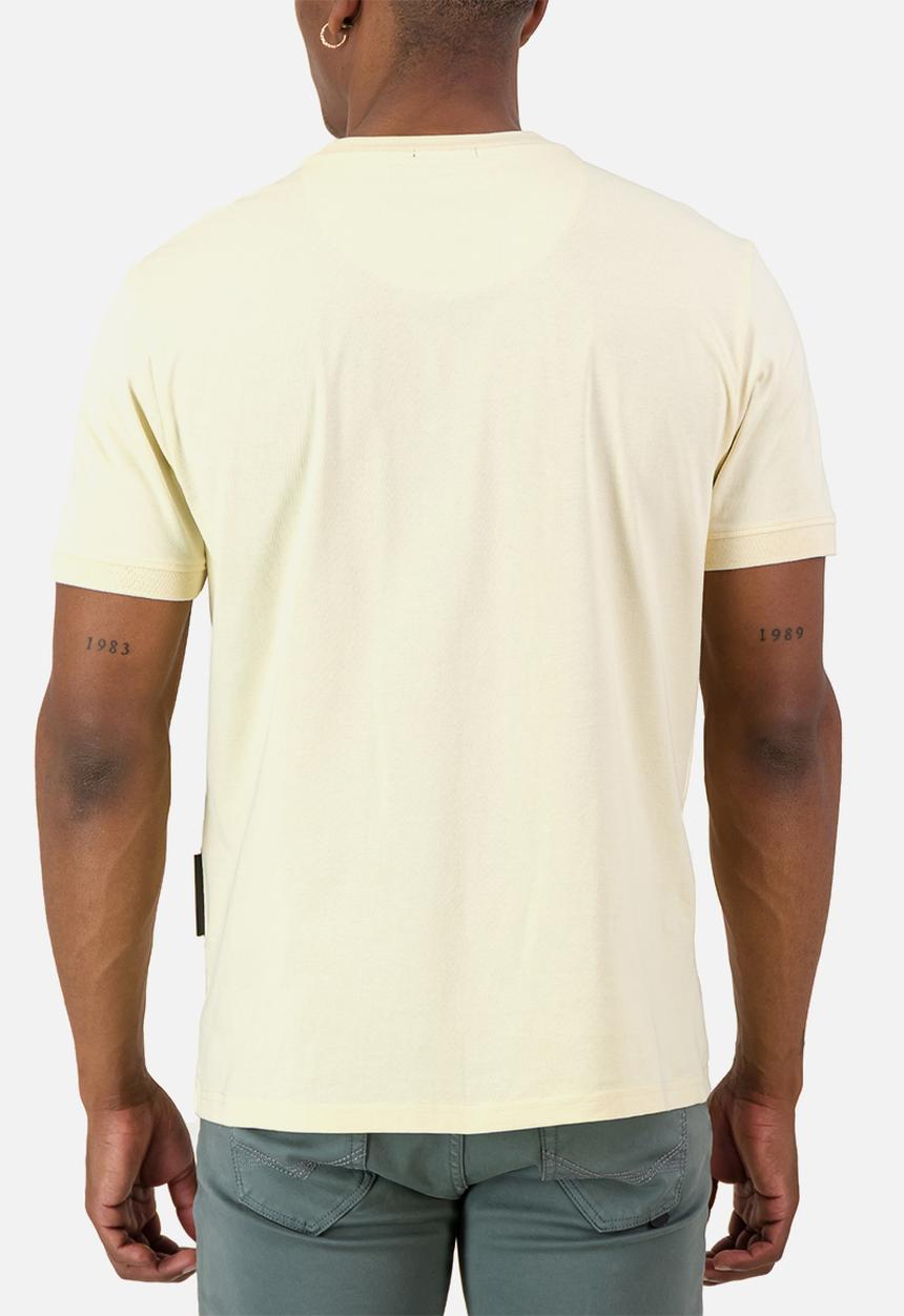 S.P.C.C - Fogerty Tee Regular Fit Fashion Tee - Buttermilk