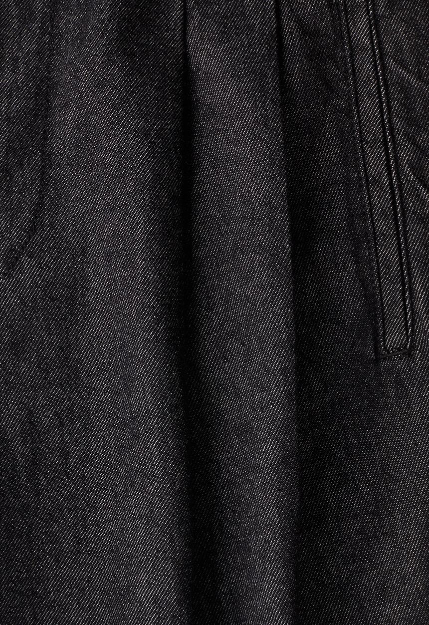 H&M - Relaxed fit denim trousers - black