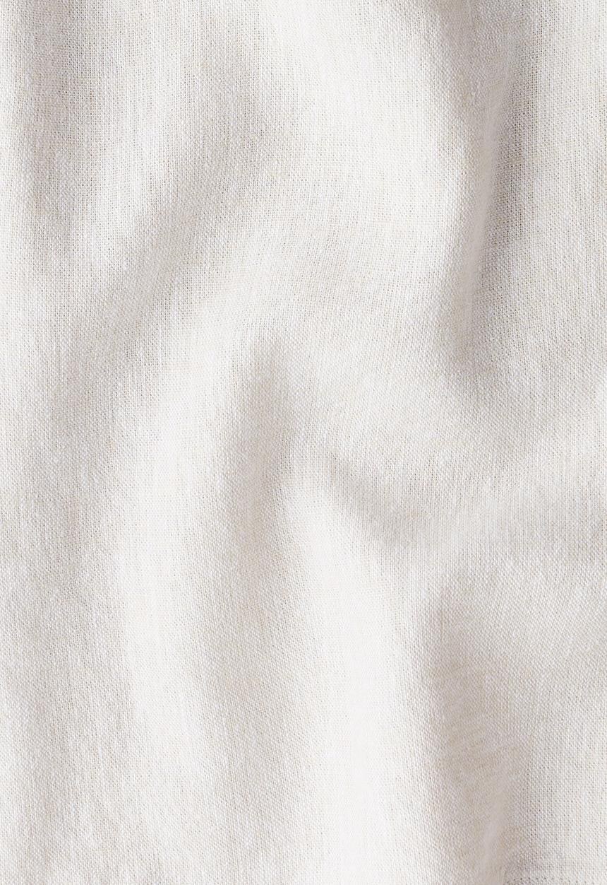 H&M - Relaxed fit linen-blend shorts - light beige