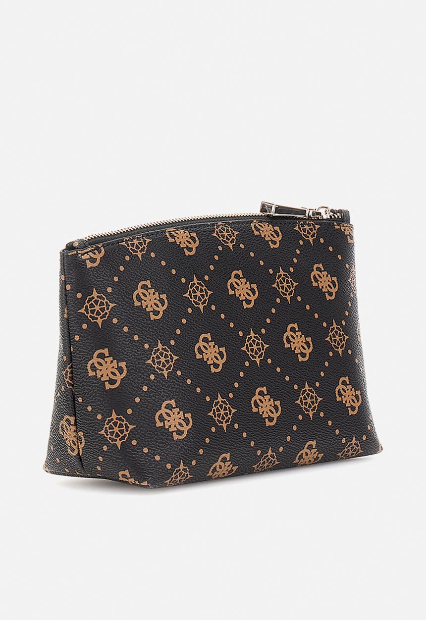 GUESS - Silia Large Top Zip - Espresso Logo