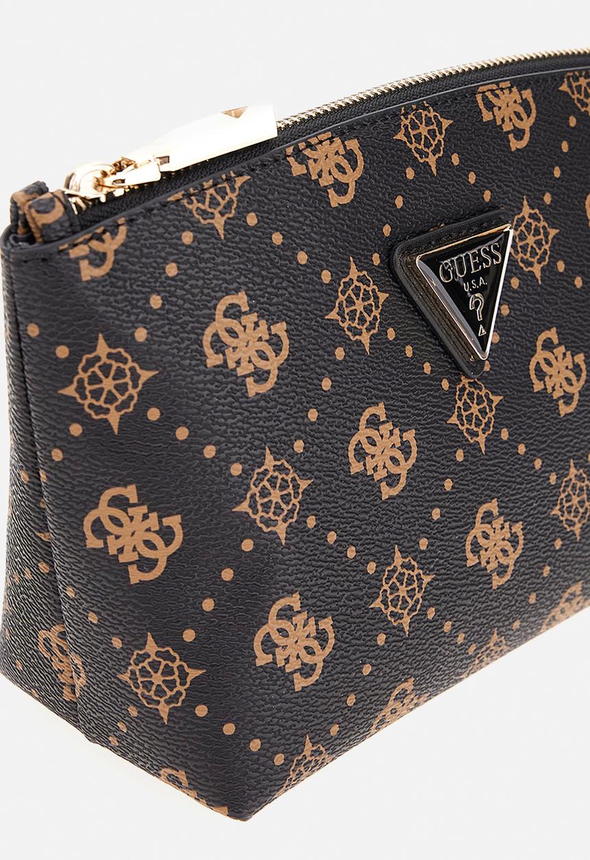 GUESS - Silia Large Top Zip - Espresso Logo