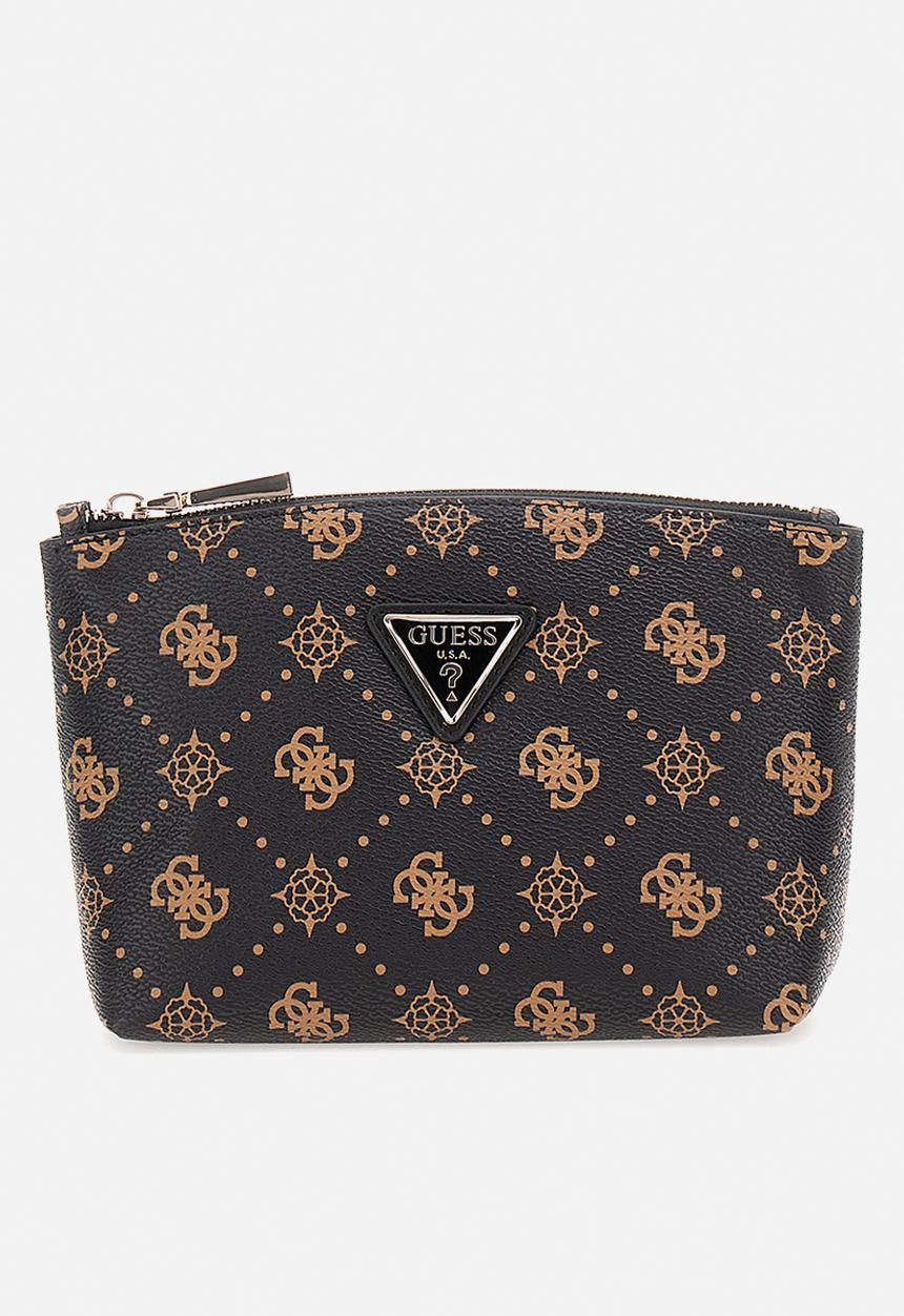 GUESS - Silia Large Top Zip - Espresso Logo