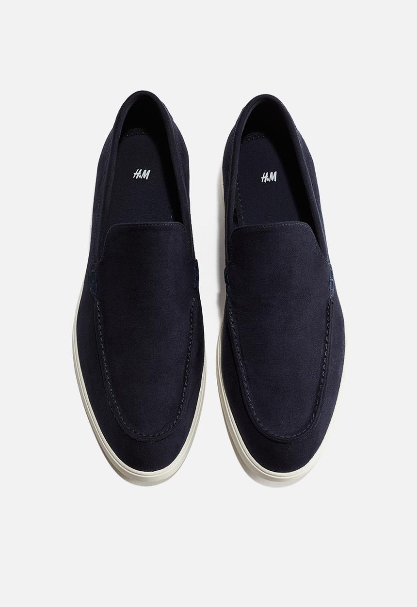 H&M - Moccasin-seam loafers - navy blue