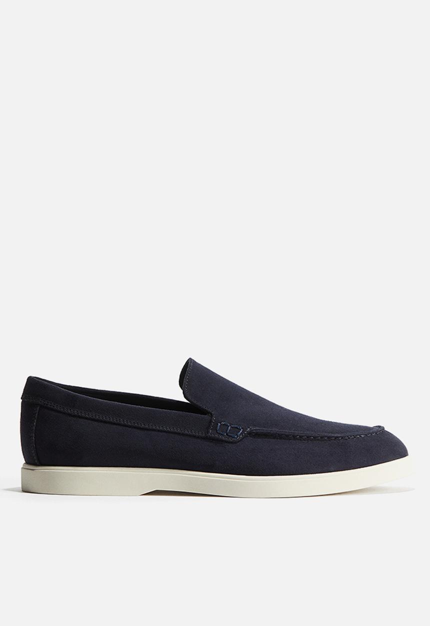 H&M - Moccasin-seam loafers - navy blue