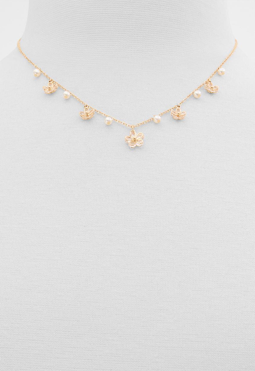 ALDO - Fleuranne necklace-gold