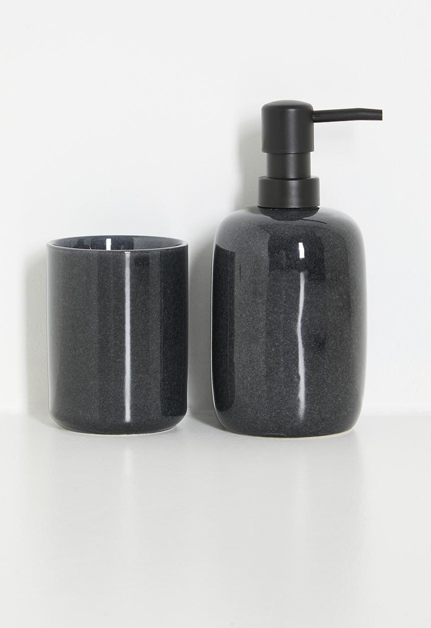 Bathroom Solutions - Glio tumbler - charcoal