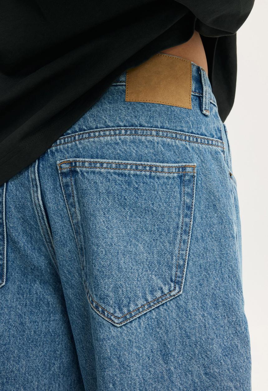 Cotton On - Baggy Denim Short - Boulevard Blue