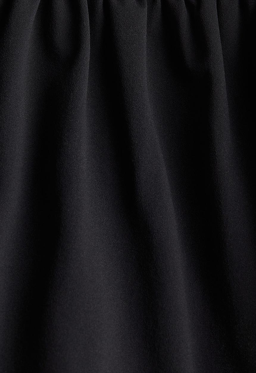 H&M - Bubble-hem strappy top - black