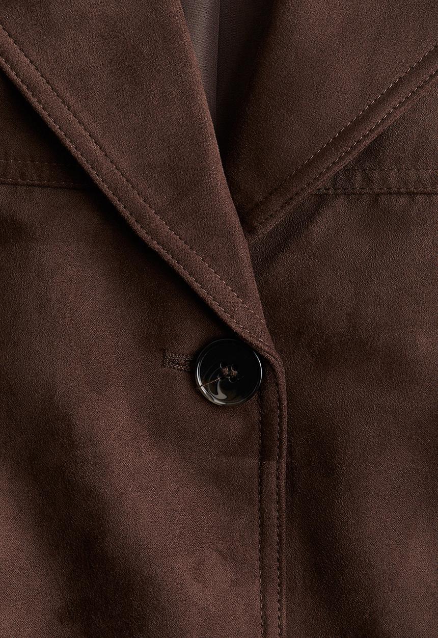 H&M - Napped jacket - brown