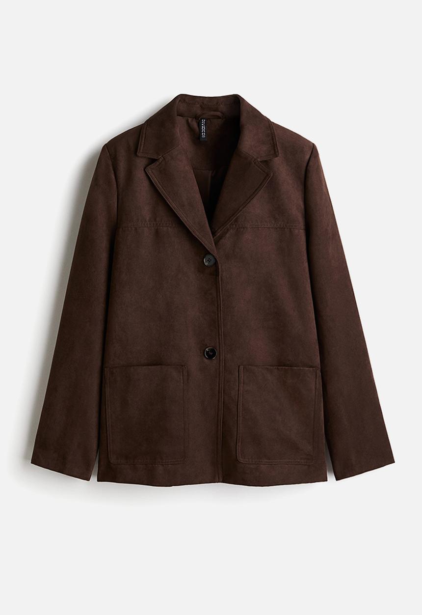 H&M - Napped jacket - brown