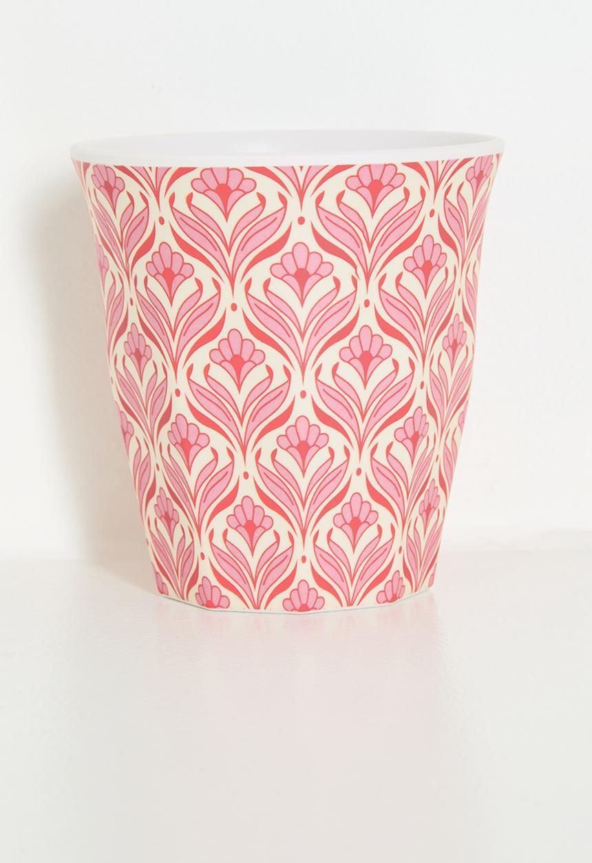 H&S - Flora melamine cups set of 6 - multi
